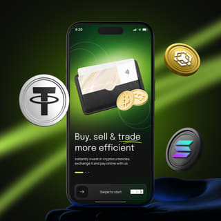 Dispositivo móvel exibindo a plataforma de trading do Amplo Crescório
