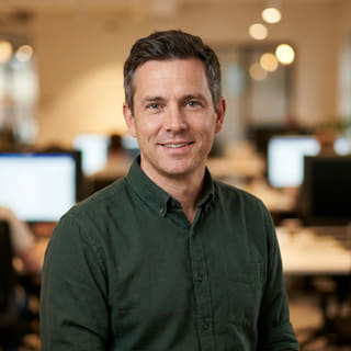 Daniel Carter, apresentado como Chief Technology Officer na Amplo Crescório, foto de perfil
